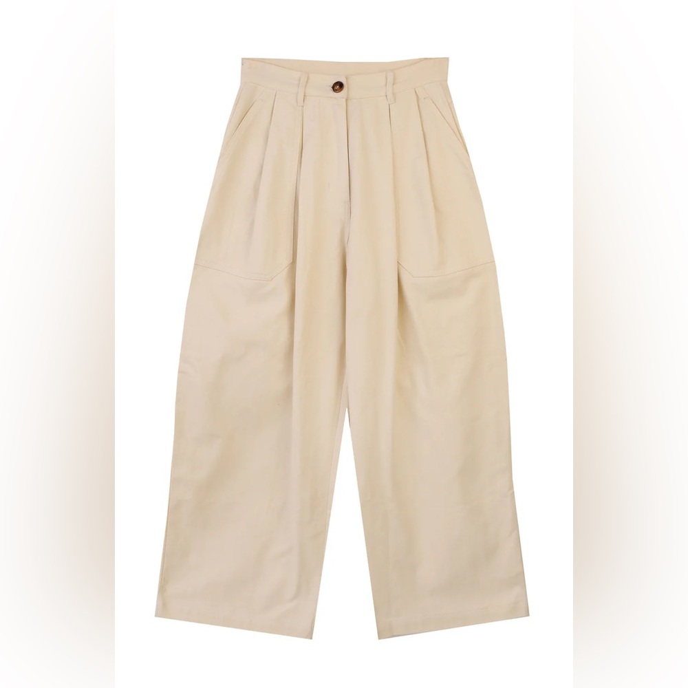 Free People L.F. MARKEY white trousers